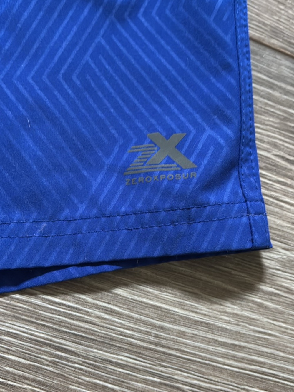 ZeroXposur Men's Royal Blue Athletic Swim Shorts